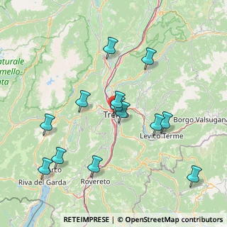Mappa Via Tommaso Gar, 38122 Trento TN, Italia (15.75231)