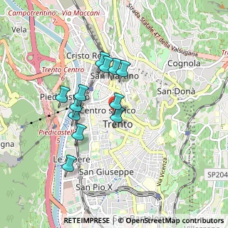 Mappa Largo Giosuè Carducci, 38122 Trento TN, Italia (0.72667)
