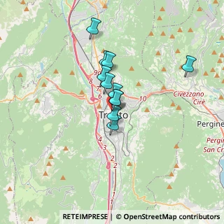 Mappa Via della Roggia Grande, 38122 Trento TN, Italia (2.25545)