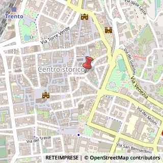 Mappa Via Santa Maria Maddalena, 1, 38122 Trento, Trento (Trentino-Alto Adige)