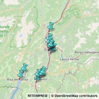 Mappa Via della Roggia Grande, 38122 Trento TN, Italia (11.83875)