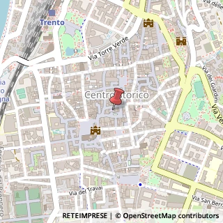 Mappa Piazza Lodron, 7, 38122 Trento, Trento (Trentino-Alto Adige)