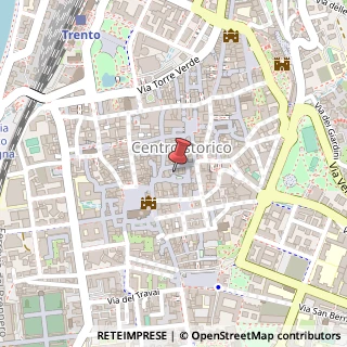 Mappa Piazza Lodron, 6, 38122 Trento, Trento (Trentino-Alto Adige)