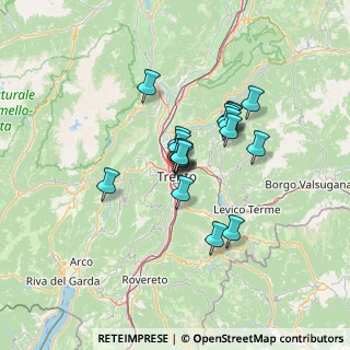 Mappa Via Oriola, 38100 Trento TN, Italia (9.36056)