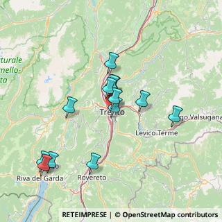 Mappa Passaggio Zippel Vittorio, 38122 Trento TN, Italia (13.39846)