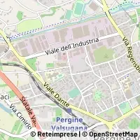 Map Pergine Valsugana