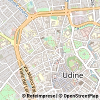 Mapa Udine