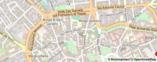Mappa Udine