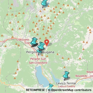 Mappa Via Lagorai, 38057 Pergine Valsugana TN, Italia (4.04714)