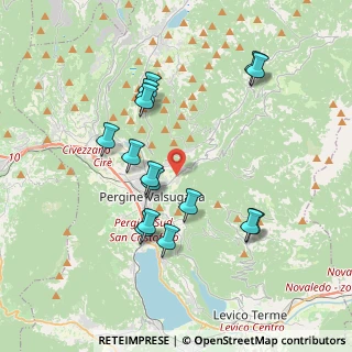 Mappa Via Oton, 38057 Pergine Valsugana TN, Italia (3.62)