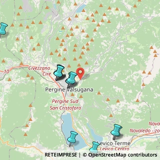 Mappa Via Oton, 38057 Pergine Valsugana TN, Italia (4.38154)