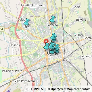 Mappa Via Giovanni Micesio, 33100 Udine UD, Italia (1.05273)