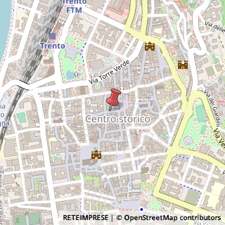 Mappa Via Armando Diaz, 8, 38122 Trento, Trento (Trentino-Alto Adige)
