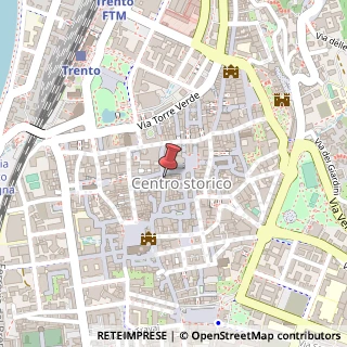 Mappa Via Paolo Oss-Mazzurana, 45, 38100 Trento, Trento (Trentino-Alto Adige)