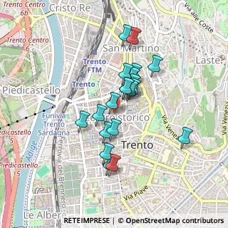 Mappa Via Armando Diaz, 38123 Trento TN, Italia (0.3495)