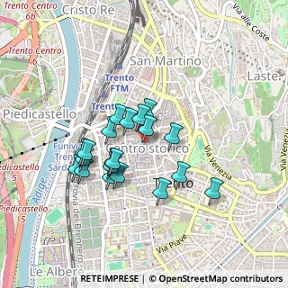 Mappa Via Armando Diaz, 38123 Trento TN, Italia (0.362)