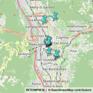 Mappa Via Oss Mazzurana, 38100 Trento TN, Italia (0.79273)
