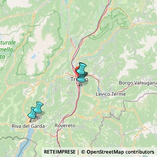 Mappa Via Oss Mazzurana, 38100 Trento TN, Italia (31.21455)