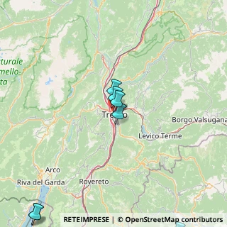 Mappa Via Oss Mazzurana, 38100 Trento TN, Italia (33.08083)