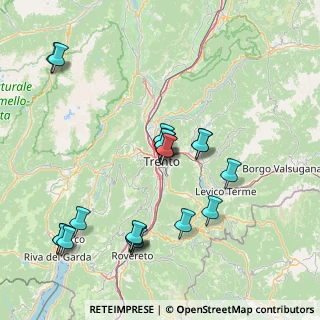 Mappa Via Oss Mazzurana, 38100 Trento TN, Italia (16.2305)