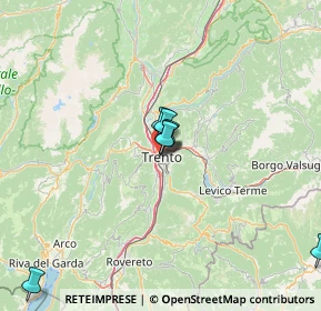 Mappa Via Oss Mazzurana, 38100 Trento TN, Italia (23.18545)