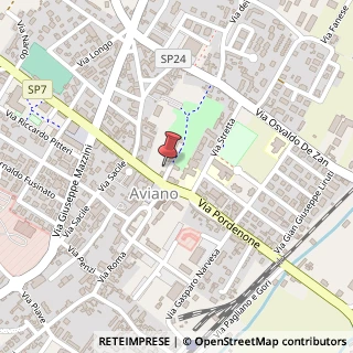 Mappa Piazza Duomo, 16, 33081 Aviano, Pordenone (Friuli-Venezia Giulia)