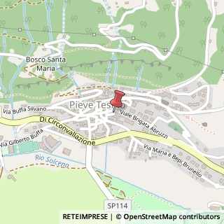 Mappa Via Fratelli Rizz?, 14, 38050 Pieve Tesino, Trento (Trentino-Alto Adige)