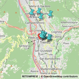Mappa Via della Prepositura, 38122 Trento TN, Italia (1.1075)