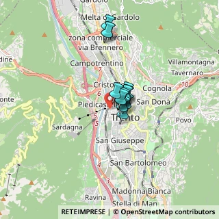 Mappa Via della Prepositura, 38122 Trento TN, Italia (0.97077)