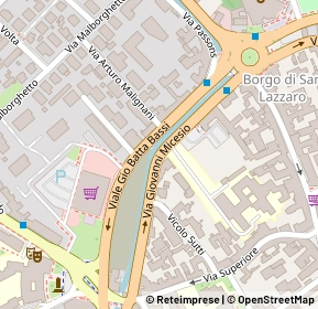 Mappa Via Giovanni Micesio, 33100 Udine UD, Italia (0.096)