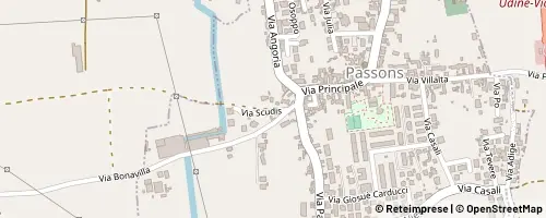 Mappa Pasian di Prato