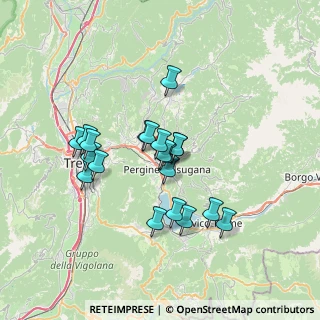 Mappa Viale dell'Industria, 38057 Pergine Valsugana TN, Italia (5.621)