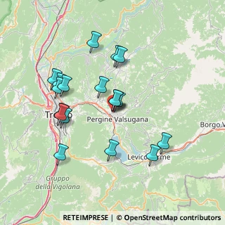 Mappa Viale dell'Industria, 38057 Pergine Valsugana TN, Italia (6.98833)