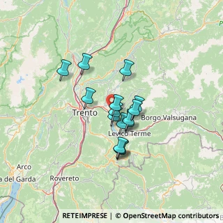Mappa Viale dell'Industria, 38057 Pergine Valsugana TN, Italia (9.39933)