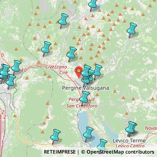 Mappa Viale dell'Industria, 38057 Pergine Valsugana TN, Italia (5.6755)