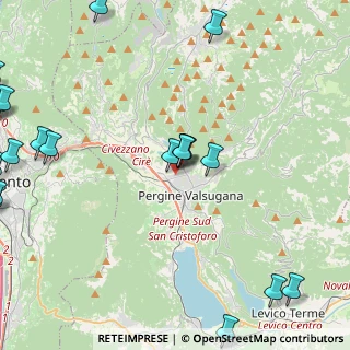 Mappa Viale dell'Industria, 38057 Pergine Valsugana TN, Italia (6.4565)