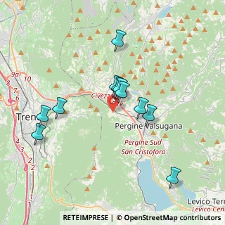Mappa Vicolo della Filanda, 38057 Pergine Valsugana TN, Italia (3.32818)