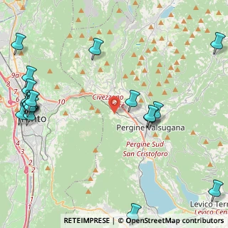 Mappa Vicolo della Filanda, 38057 Pergine Valsugana TN, Italia (6.1)