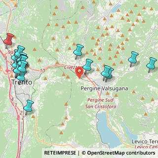 Mappa Vicolo della Filanda, 38057 Pergine Valsugana TN, Italia (5.859)