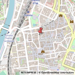 Mappa Via Rodolfo Belenzani, 13, 38122 Trento, Trento (Trentino-Alto Adige)