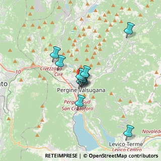 Mappa Via Montesei, 38057 Pergine Valsugana TN, Italia (2.51909)