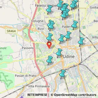 Mappa Via Eritrea, 33100 Udine UD, Italia (2.508)