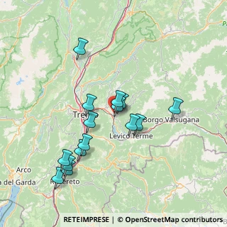 Mappa Via delle Miniere, 38057 Pergine Valsugana TN, Italia (14.05067)