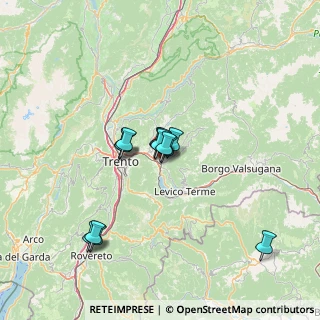 Mappa Via delle Miniere, 38057 Pergine Valsugana TN, Italia (10.55923)