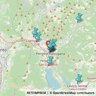 Mappa Via delle Miniere, 38057 Pergine Valsugana TN, Italia (2.56545)