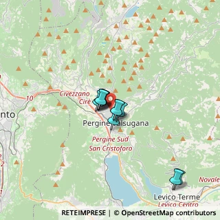 Mappa Via delle Miniere, 38057 Pergine Valsugana TN, Italia (2.28727)