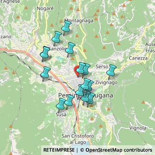 Mappa Via delle Miniere, 38057 Pergine Valsugana TN, Italia (1.53125)