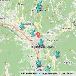 Mappa Via delle Miniere, 38057 Pergine Valsugana TN, Italia (2.53273)
