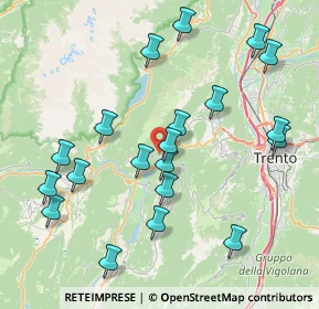 Mappa Via di Maiano, 38070 Padergnone TN, Italia (8.479)