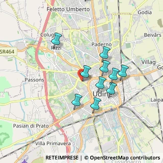 Mappa Via Vecellio, 33100 Udine UD, Italia (1.69636)